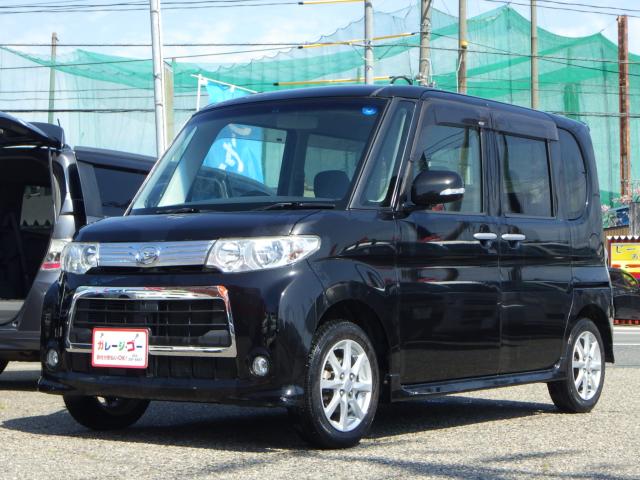 タントカスタム X 4WD 左側パワスラ ナビ TV