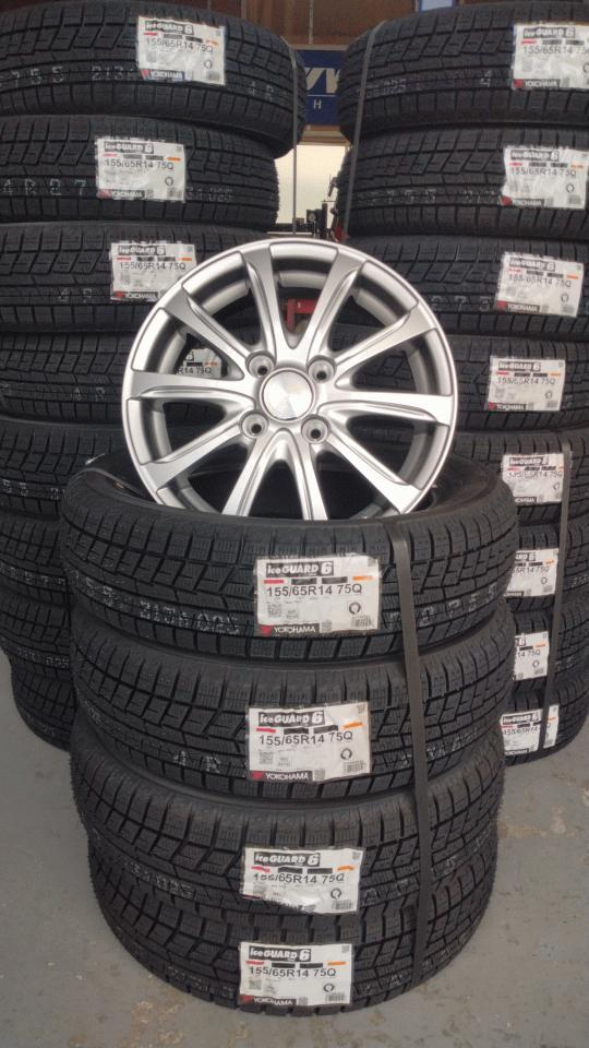 タイヤ＆ホイールセット 軽自動車用 新品 ヨコハマ タイヤ・ホイール  