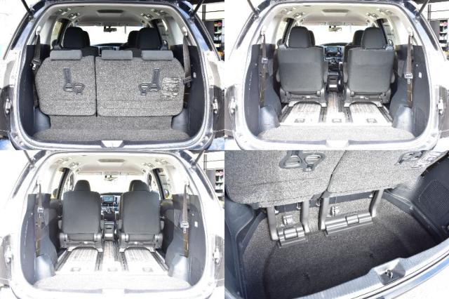 3列目は床下収納式で長尺物や背高物の積載も楽々でございます♪