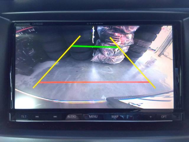 バックカメラ装備♪駐車が苦手な方には欠かせません♪
