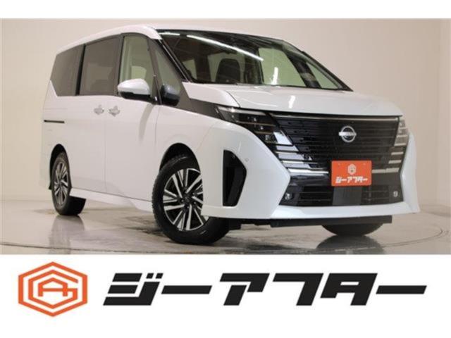 セレナ1．4 e-POWER ハイウェイスターV 禁煙車 純正12．3インチナビ 全周囲カメラ フルセグTV 両側電動スライドドア プロパイロット LEDヘッドライト フロントフォグライト ETC Blue