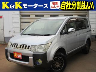 デリカＤ：５シャモニー 特別仕様 関東仕入 4WD 後席モニタ