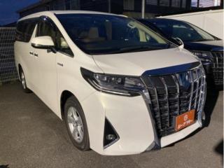 アルファードハイブリッド ハイブリッド 2.5 X E-Four 4WD 7人乗り/純正9型ナビ/TV/後席フリップダウンモニター/両側電動スライド/セーフティセンス/LEDヘッドライト/