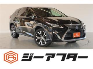 レクサスRX 200t バージョンL サンルーフ デジタルインナーミラー パノラミックビューモニター パワーバックドア ブラックレザーシート 20インチAW ナビ 地デジTV ETC レクサスセーフティシステム 3