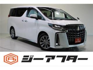 アルファード 2.5 S タイプゴールド 純正9型ナビBカメラ後席モニタ両側電動ETC