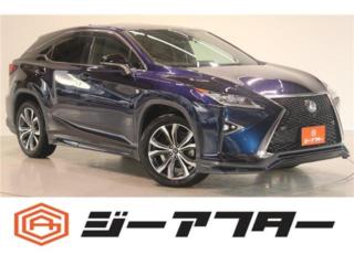レクサスRX 200t Fスポーツ 4WD TRDエアロ TRD4本出マフラー サンルーフ パノラミックビューモニター ブラックレザーシート ETC インテリジェントクリアランスソナー 禁煙車