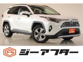 RAV4 2.5 ハイブリッド G E-Four 4WD パノラマルーフOPグレーレザーシート