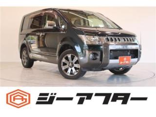 デリカD:5 2.2 ジャスパー ディーゼルターボ 4WD 8人乗り/黒半革シート/アルパインナビ/アルパイン後席モニター/地デジ/両側電動/純正18AW/LEDヘッドライト/ETC/温熱シート/電格ミラー/