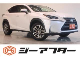 レクサスNX 300h バージョンL 4WD 温冷ベージュ革シート/純正ナビ(SD確認中)/地デジ/全周囲カメラ/レーダークルーズコントロール/電動Rゲート/ステアリングヒーター/ETC/クリアランスソナー/LED