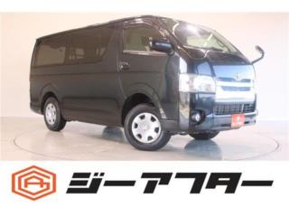 ハイエースバン 3.0 DX ロング ディーゼルターボ 4WD 純正ナビゲーション(SDカード確認中)/バックカメラ/片側スライドドア/LEDヘッドランプ/寒冷地仕様/キーレス/ETC/ワンセグ/6人乗り/電動格納ミ