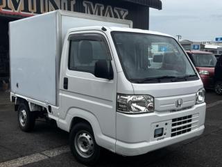 アクティトラック 冷凍車 4WD 5MT デンソー冷凍機-7℃設定 片側スライドドア・ワンタッチ扉 90度ストッパー・木製スノコ パワステ