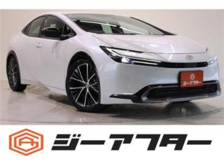プリウス 2.0 Z E-Four 4WD 純正12.3型ナビ/地デジ/全周囲カメラ/黒レザー温冷/レーダークルーズ/シートベンチレーション/ステアリングヒーター/パワーシート/パワーバックドア/衝突軽減ブレー