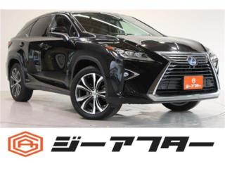 レクサスRX 450h バージョンL 4WD サンルーフ/純正ナビ(SD確認中)/地デジ/全周囲カメラ/温冷黒革シート/電動Rゲート/ステアリングヒーター/HUD/メモリー付きパワーシート/BSM/ETC2.0/レ