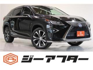 レクサスRX 450h バージョンL 4WD ブラックレザーシート ヒーター&ベンチレーション パノラミックビューモニター パワーバックドア 運転支援システム 3眼LEDヘッドライト 純正20インチAW
