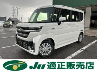 スペーシア カスタムハイブリッドGS 4WD 届出済未使用車