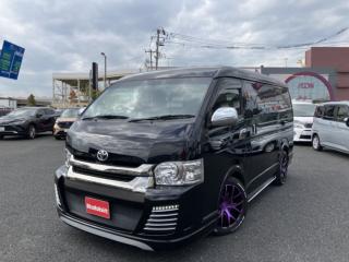 ハイエースバン スーパGLダークプライム 後期型 社外エアロ