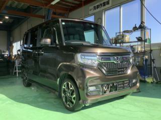 N_BOXカスタム G-EXターボホンダセンシング4WD