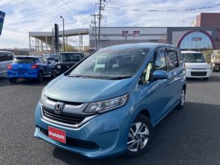 フリード G ホンダセンシング インターナビ ハーフ革シート