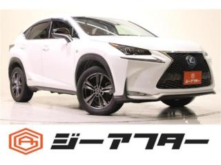 レクサスＮＸ 300h Fスポーツ 4WD 禁煙車 純正SDナビ フルセグTV バックカメラ クリアランスソナー 3眼LEDヘッドライト 温冷黒革シート メモリー付きパワーシート プリクラッシュセーフティセット 純