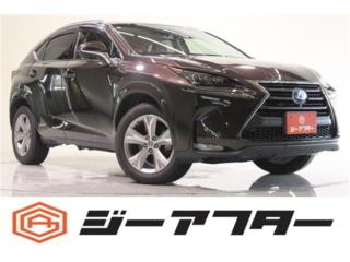 レクサスNX 300h バージョンL 4WD 禁煙車 ルーフレール 純正ナビ パノラミックビューモニター フルセグTV 電動リアゲート レーダークルーズ 温冷赤革シート ステアリングヒーター ブラインドスポットモニ