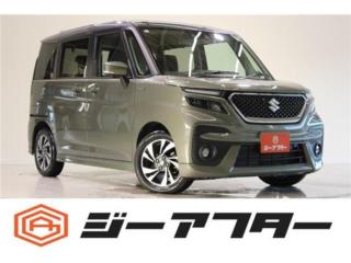 ソリオ 1．2 バンディット ハイブリッド MV 4WD 禁煙車 純正ナビ フルセグTV 全周囲カメラ 両側電動スライドドア デュアルカメラブレーキサポート LEDヘッドライト ETC シートヒーター レーダ