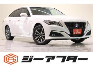 クラウンハイブリッド ハイブリッド 2．5 S Four Cパッケージ 4WD 禁煙車 温冷革シート ステアリングヒーター 純正ナビ フルセグTV 全周囲カメラ レーダークルーズコントロール ブラインドスポットモニター B
