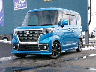 スペーシア 660 カスタム ハイブリッド XS 両側電動スライドドア／社外ナビ／衝突被害軽減ブレーキ／ドライブレコーダー