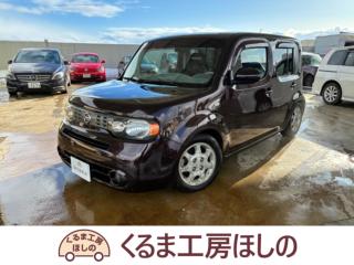 キューブ USキューブ 検10年1月 6MT 車高調 マフラー 左H ナビ