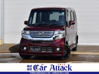 N＿BOXカスタム G Lパッケージ 4WD ナビ 左側パワスラ
