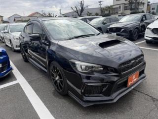 WRX＿S4 STI 2．0 4WD 禁煙車 6速MT DIATONE8インチナビ バックカメラ フルセグTV ハーフレザーシート STIフロントスポイラー LEDヘッドライト ETC Bluetooth接続 フロ