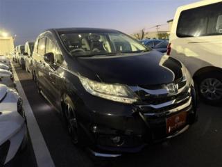 オデッセイ 2.4 アブソルート 純正ナビ 全周囲カメラ 後席フリップダウンモニター フルセグTV 両側電動スライドドア ハーフレザーシート LEDヘッドライト ETC フロントフォグライト クルーズコントロール