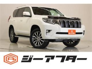ランドクルーザープラド 2．8 TX Lパッケージ ディーゼルターボ 4WD 後期型 禁煙車 黒革シート オプション19インチAW ルーフレール シートヒーター＆ベンチレーション 純正9インチナビ フルセグTV  レーダーク