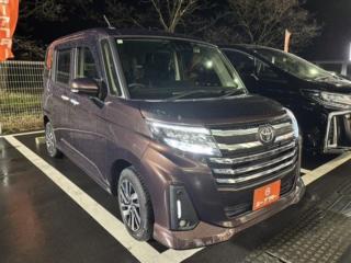 ルーミー 1．0 カスタム G 禁煙車 ディスプレイオーディオ バックカメラ レーダークルーズコントロール LEDヘッドライト フォグライト シートヒーター 両側電動スライドドア AppleCarPlay Bl