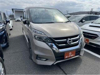 セレナ 2．0 ハイウェイスター 1オーナー 禁煙車 後席モニター 純正9インチナビ 全周囲カメラ 両側電動スライドドア クルーズコントロール LEDヘッドライト ETC シートヒーター前席 衝突軽減ブレーキ