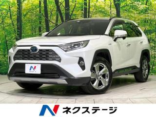 RAV4 ハイブリッドG 4WD 純正9型SDナビ