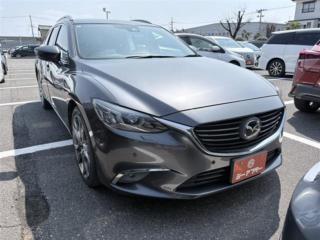 アテンザワゴン 2．2 XD Lパッケージ ディーゼルターボ 4WD 純正6インチナビ バックカメラ レーダークルーズコントロール シートヒーター ステアリングヒーター ヘッドアップディスプレイ パワーシート プッシ