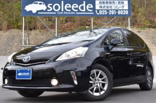 プリウスα S チューンブラック/1オナ/夏タイヤ新品