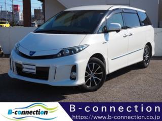 エスティマハイブリッド アエラス プレミアムED 4WD 純正ナビ