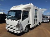 エルフトラック ロングバン 札幌ボデー製移動販売車