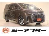 アルファード 2．5 S Cパッケージ 4WD 純正9型DA後席モニター3眼LED温冷黒革ETC