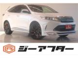 ハリアーハイブリッド 2．5 ハイブリッド E-Four プレミアム 4WD TRDフルエアロ 9インチナビ バックカメラ