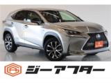 レクサスＮＸ 200t Fスポーツ 3眼LEDヘッドライト 18インチAW パノラミックビューモニター パワーバックドア プリクラッシュセーフティ ステアリングヒーター ビルトインETC ブラックレザーシート