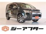 デリカＤ：５ 2．2 ジャスパー ディーゼルターボ 4WD 8人乗り／黒半革シート／アルパインナビ／アルパイン後席モニター／地デジ／両側電動／純正18AW／LEDヘッドライト／ETC／温熱シート／電格ミラー／