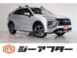 エクリプスクロス PHEV 2．4 P 4WD OP黒革シート／メーカーナビ／360°カメラ／運転支援／LEDヘッドライト／シートヒーター／