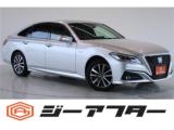 クラウンハイブリッド ハイブリッド 2．5 G Four 4WD 純正ナビ／バックカメラ／地デジ／温冷黒革／LE