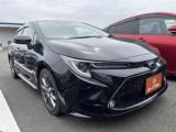 カローラツーリング 1．8 ハイブリッド WxB 禁煙車 純正9インチディスプレイオーディオ バックカメラ レーダークルーズコントロール ブラインドスポットモニター LEDヘッドライト 黒革温熱シート ステアリングヒータ