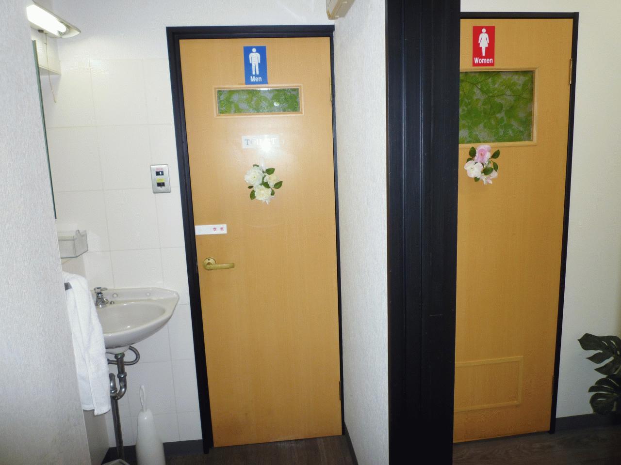 R3年に女性用トイレ改装しました♪ピカピカです♪